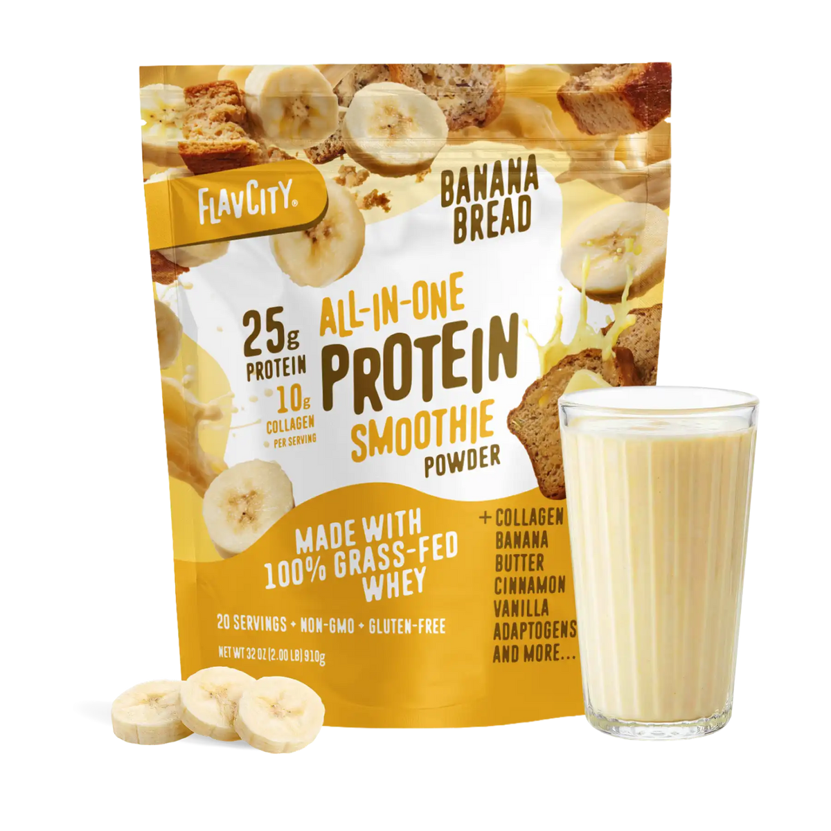 Banana Bread Protein Smoothie