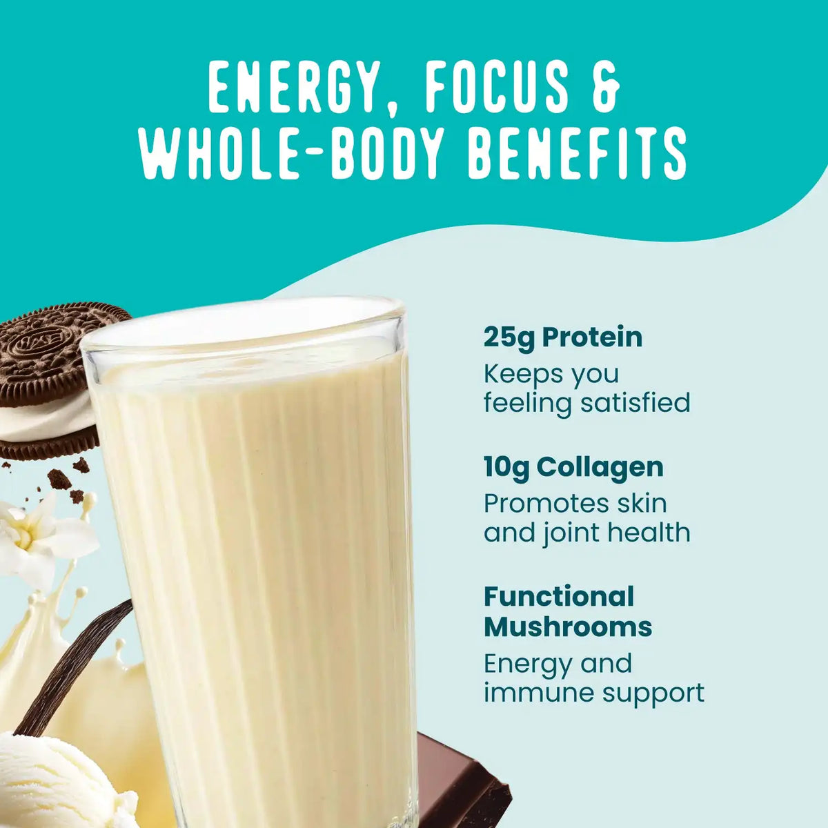 Butter Coffee Protein Smoothie Packets